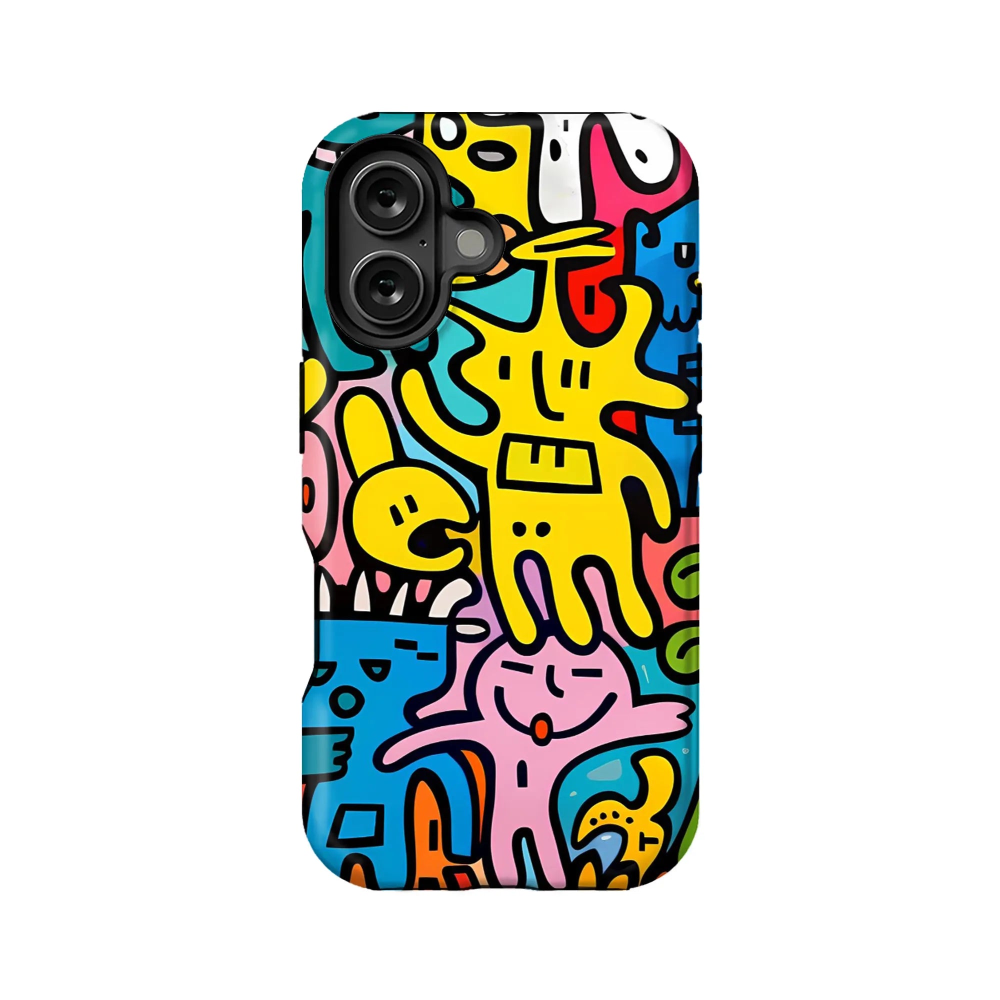 Colorful Cartoon Character Phone Case