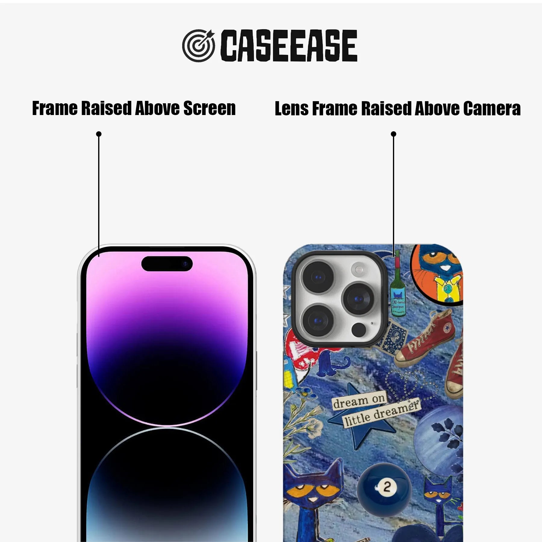 Dream On Little Dreamer Phone Case