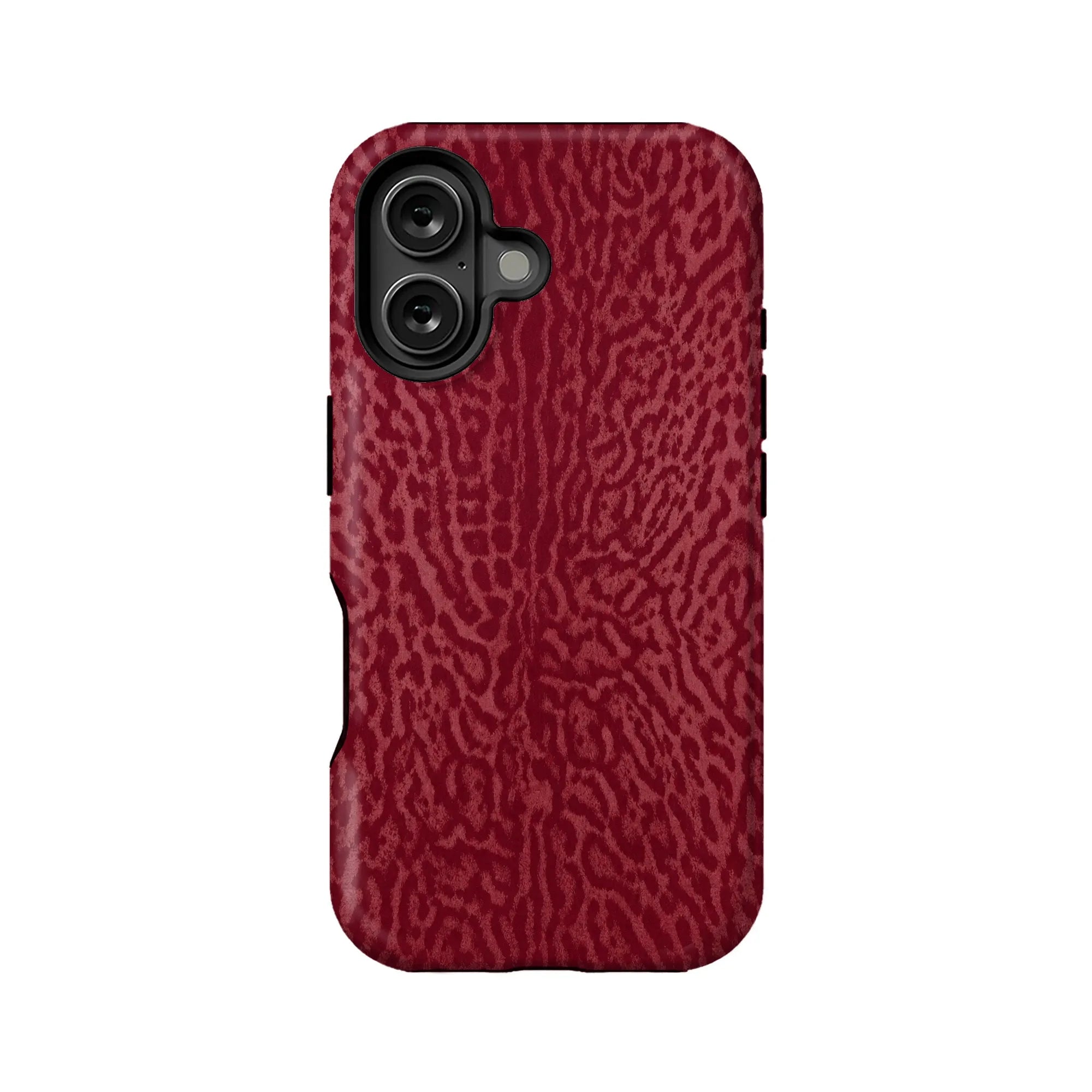 Elegant Burgundy Texture Phone Case