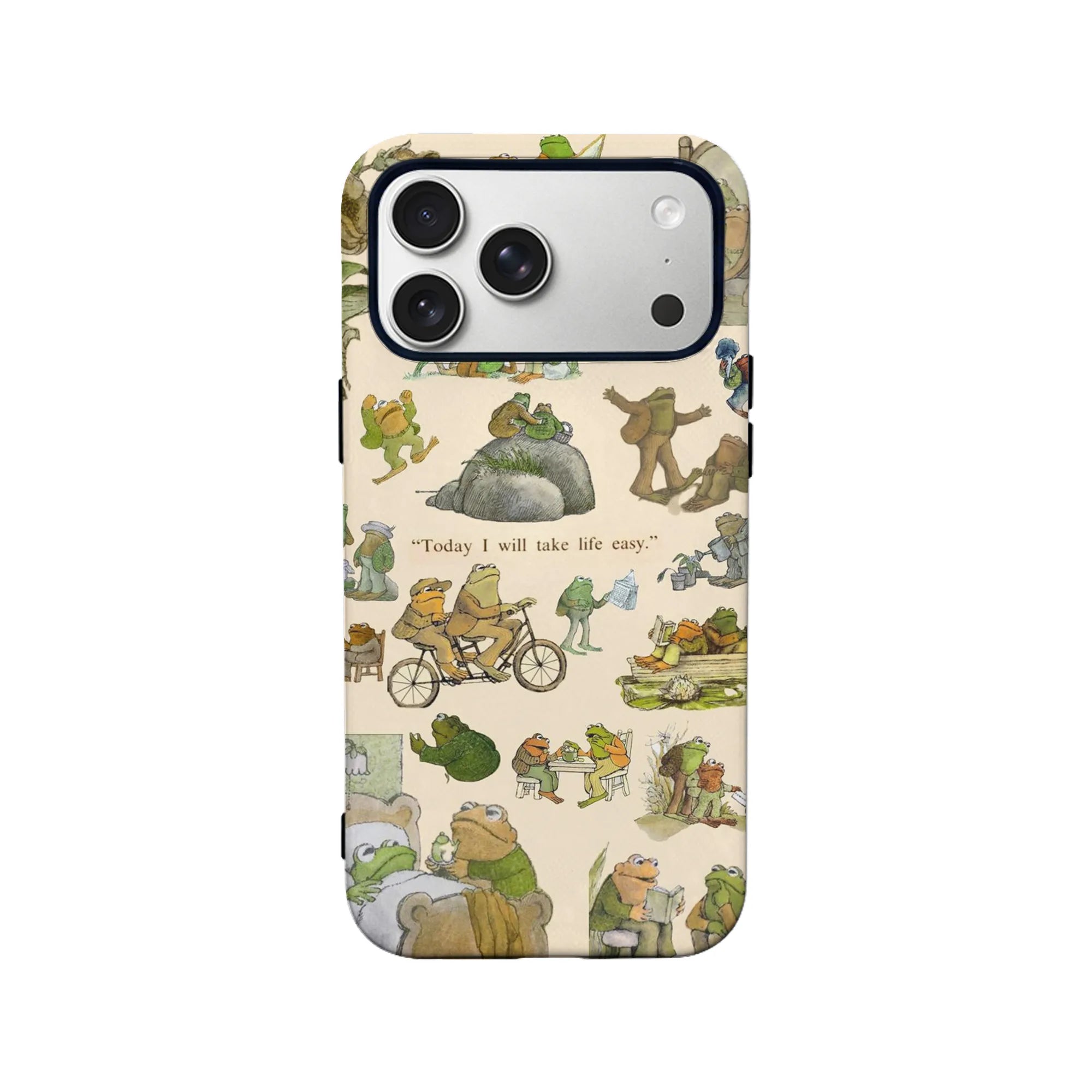 Whimsical Frog Illustration Phone Case