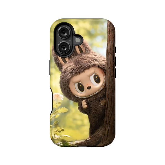 Cute Labubu Character Phone Case for iPhone