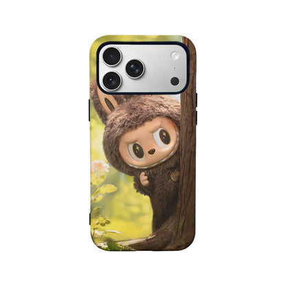 Cute Labubu Character Phone Case for iPhone
