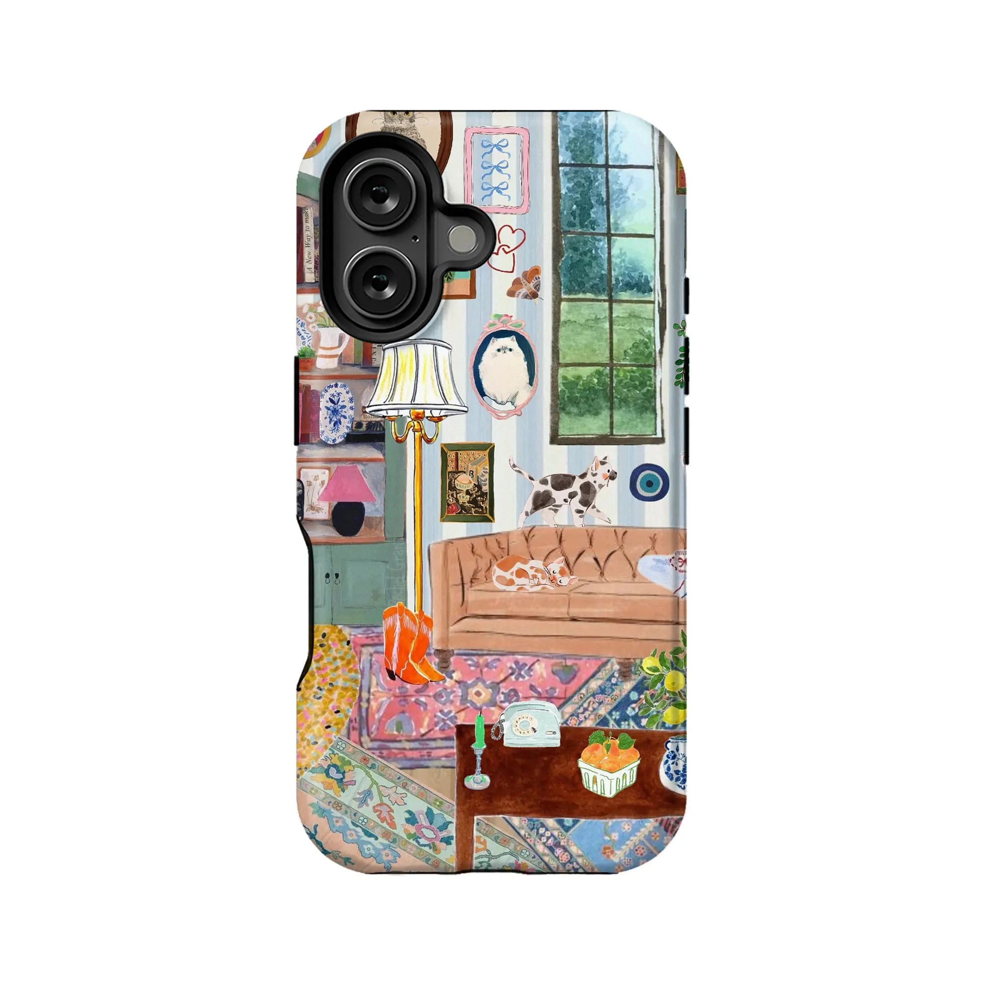 Cozy Home Illustration Phone Case