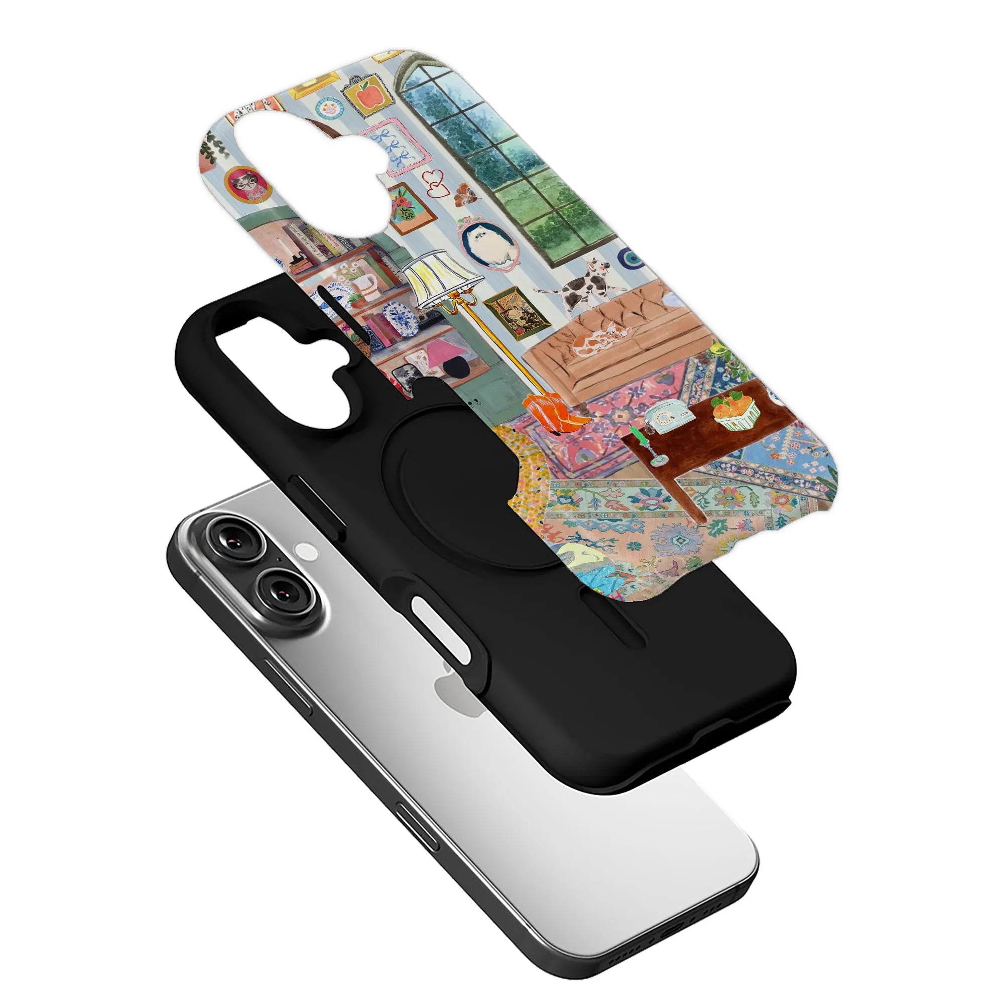 Cozy Home Illustration Phone Case