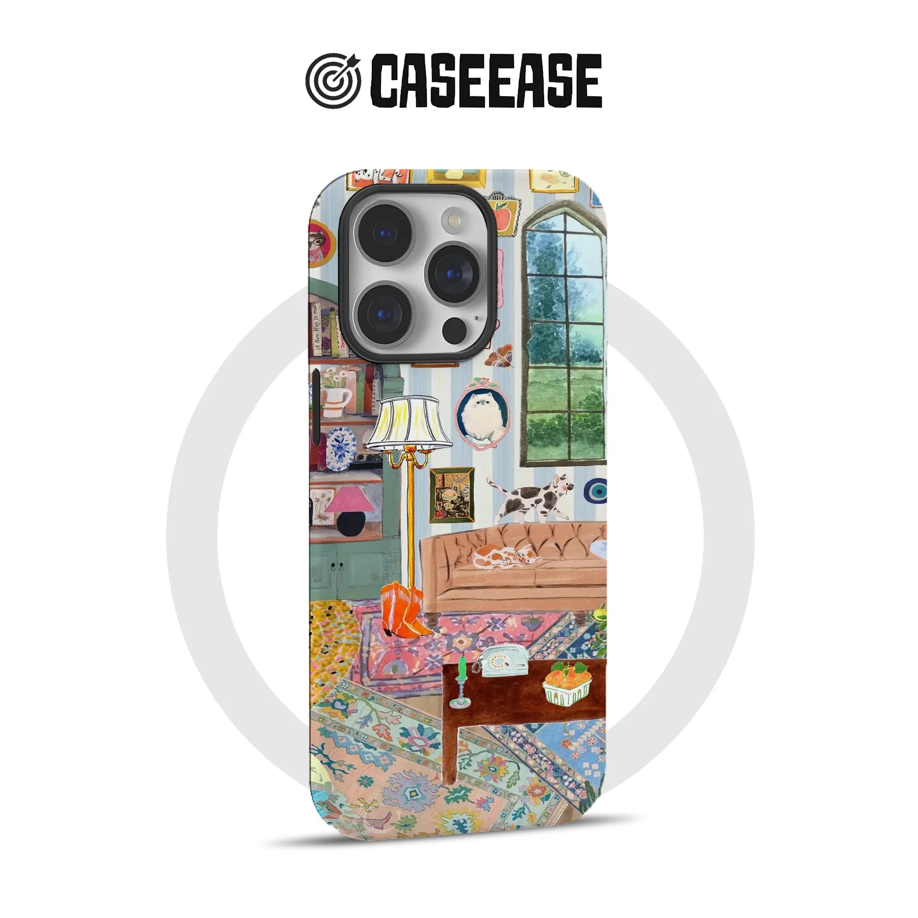 Cozy Home Illustration Phone Case