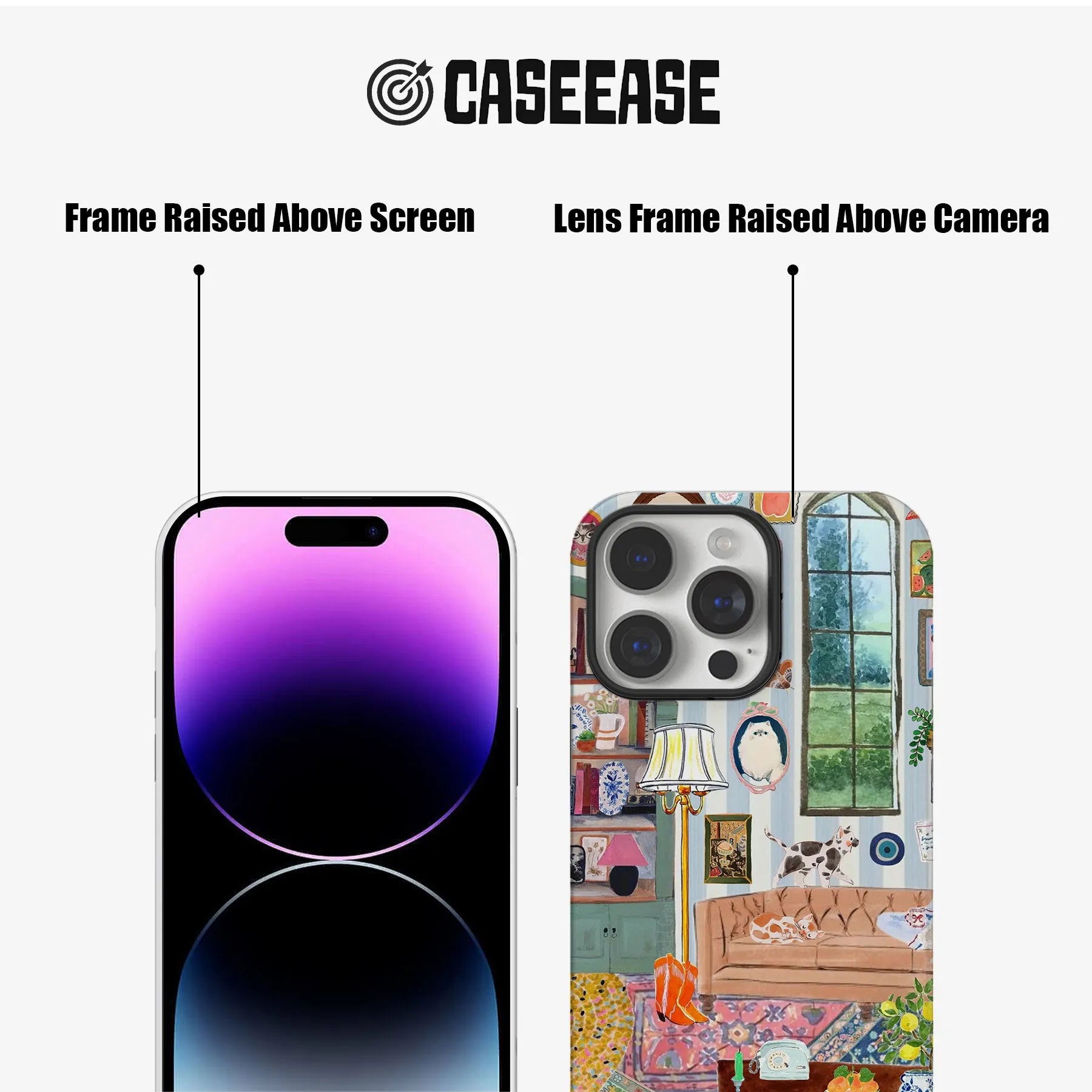 Cozy Home Illustration Phone Case