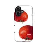 Funda para teléfono con tomate fresco: diseño inspirado en la naturaleza