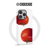 Funda para teléfono con tomate fresco: diseño inspirado en la naturaleza