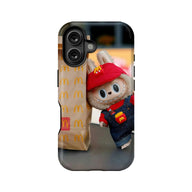 Adorable funda para teléfono de juguete de conejito de McDonald's