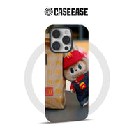 Adorable funda para teléfono de juguete de conejito de McDonald's