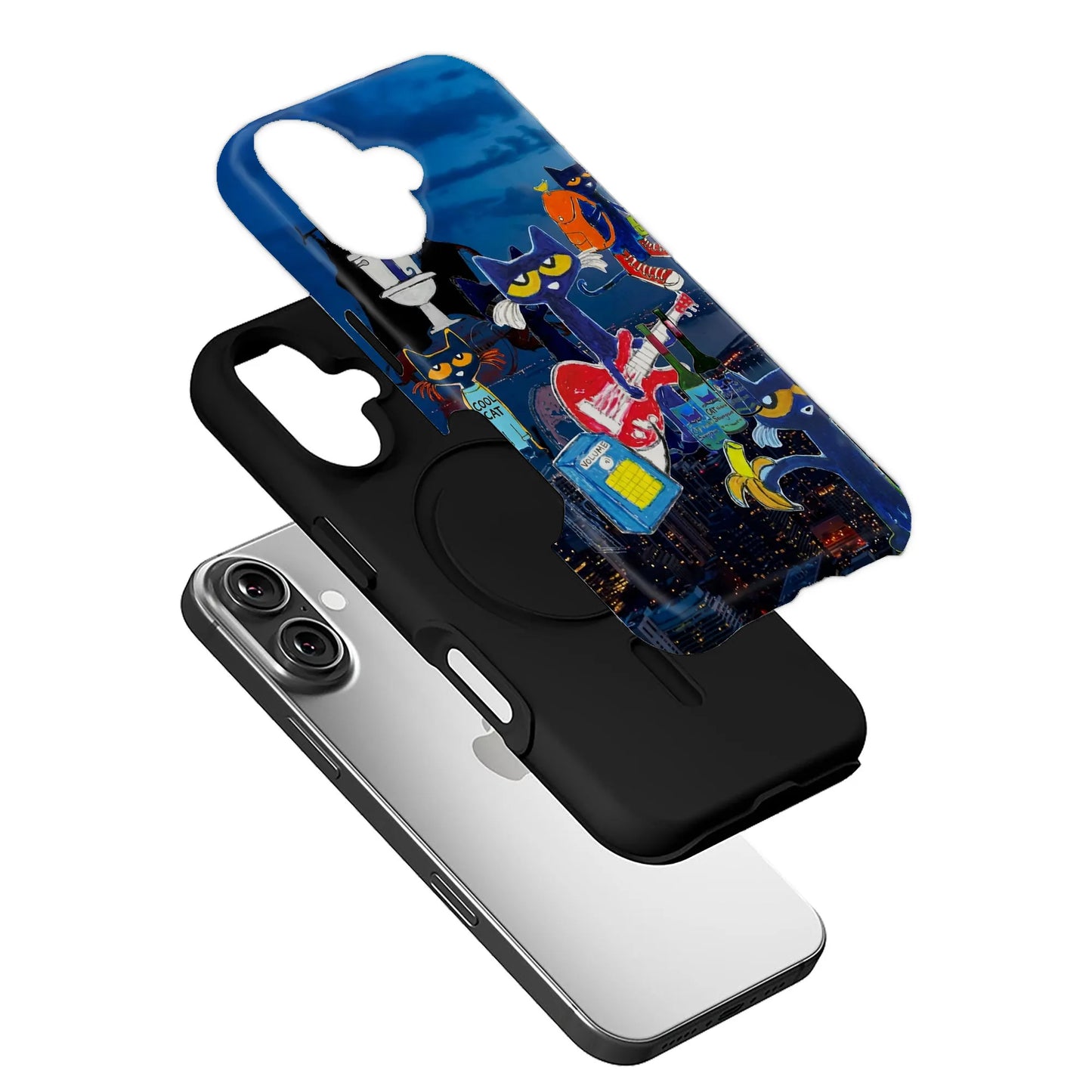 Pete Cat Musical Phone Case