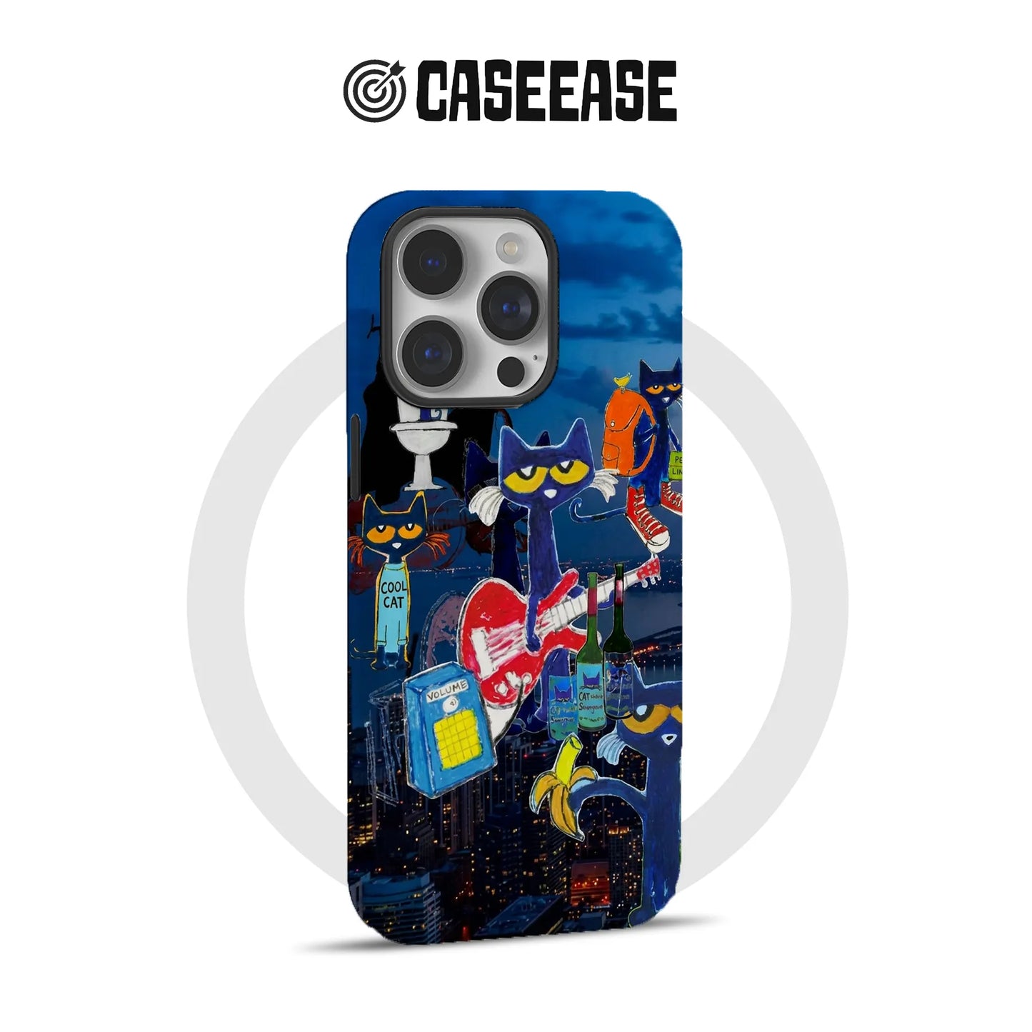 Pete Cat Musical Phone Case