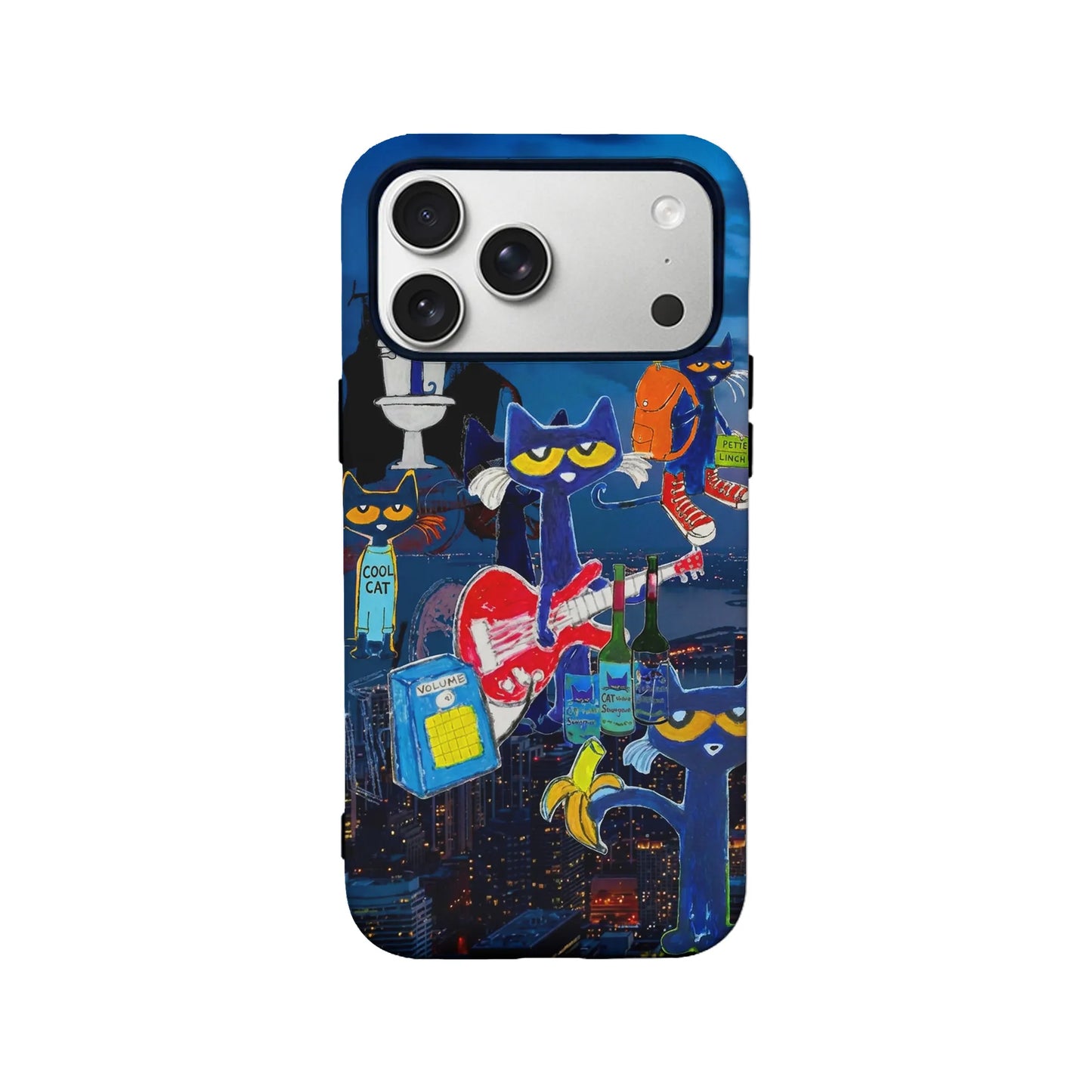 Pete Cat Musical Phone Case