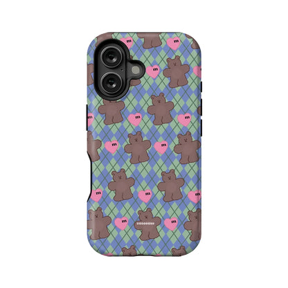 Cute Bear Pattern Phone Case