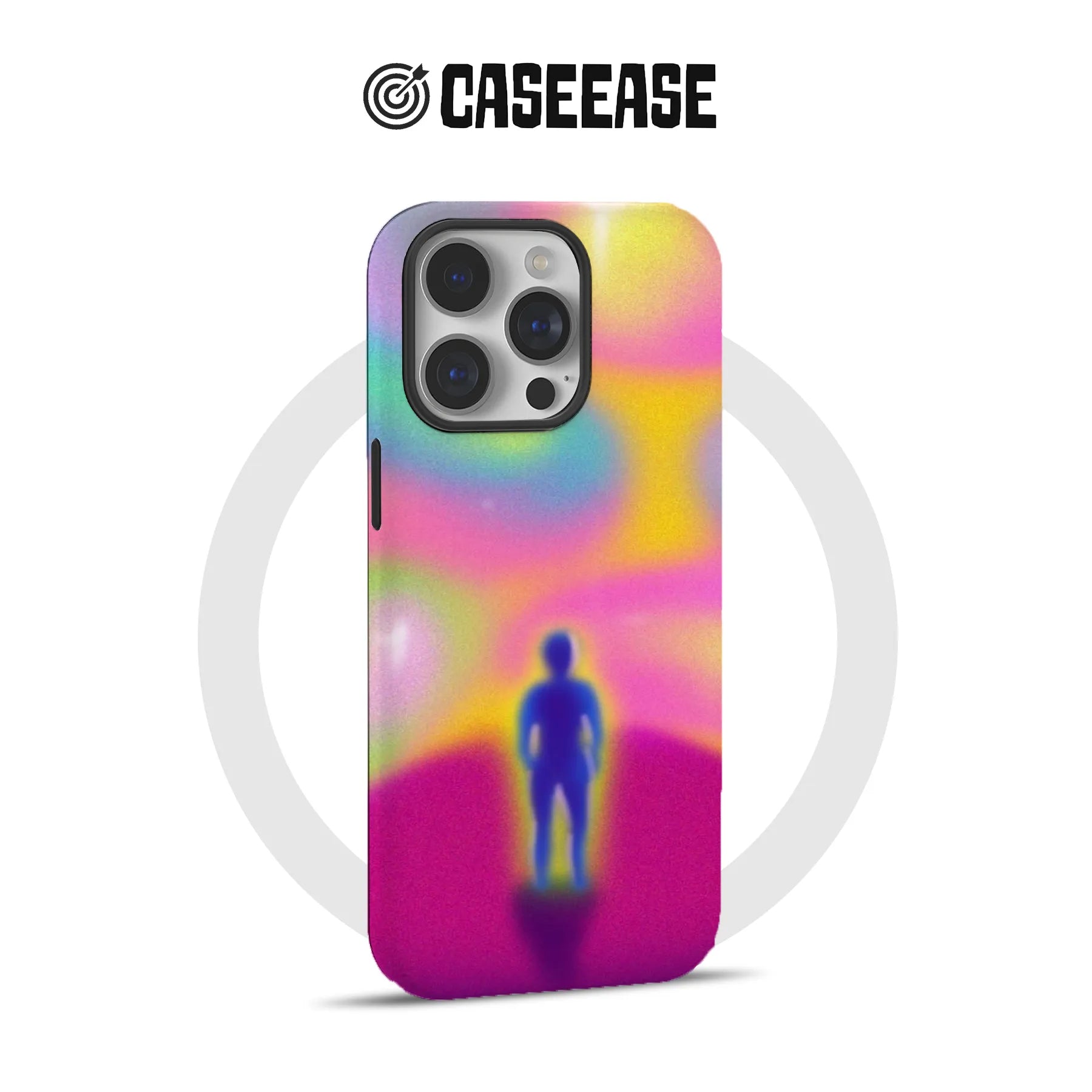Psychedelic Silhouette Phone Case