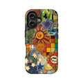 Sun, Stars, and Whimsical creatures Phone Case - Vibrant Design
