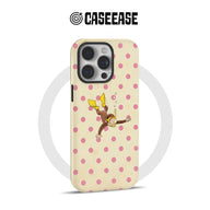 Bonita funda para teléfono con mono buceador