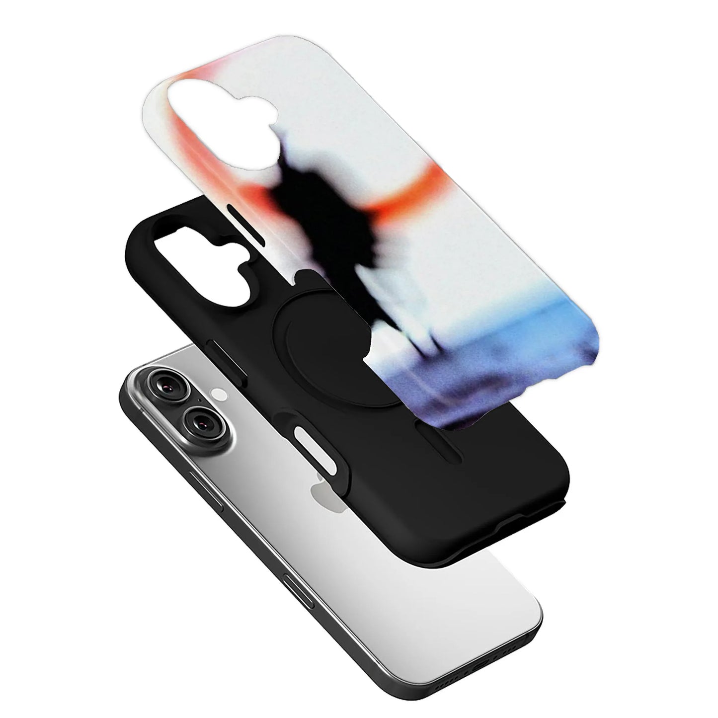 Abstract Figure Phone Case for Modern Aesthetics
