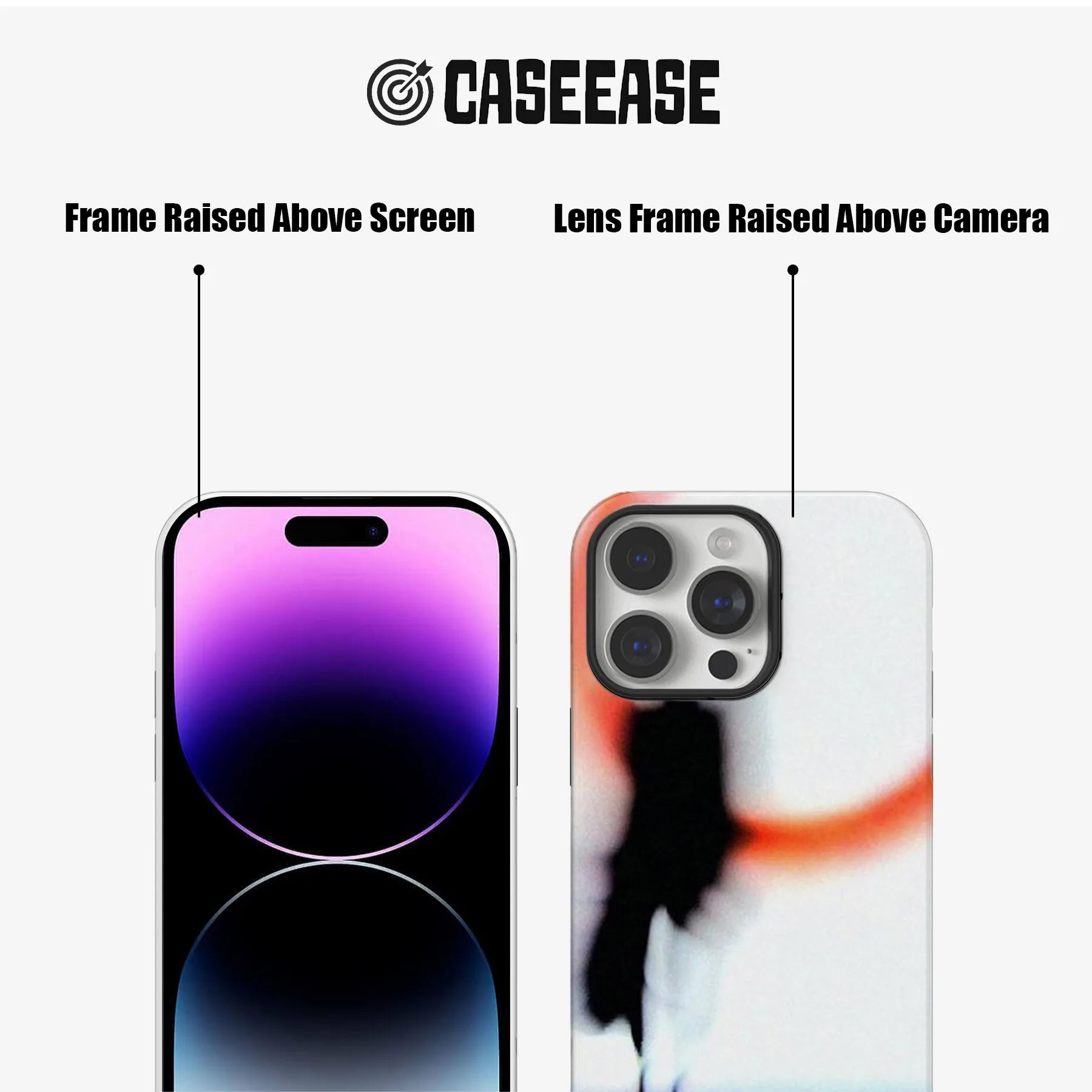 Abstract Figure Phone Case for Modern Aesthetics