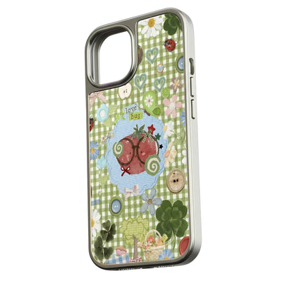 Cute Love Bug Phone Case - Whimsical Design & Pastel Colors