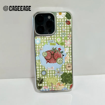 Cute Love Bug Phone Case - Whimsical Design & Pastel Colors