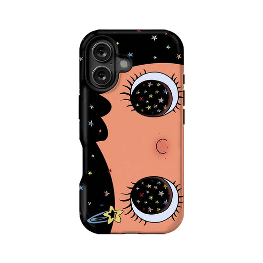 Whimsical Starry Eyed Phone Case