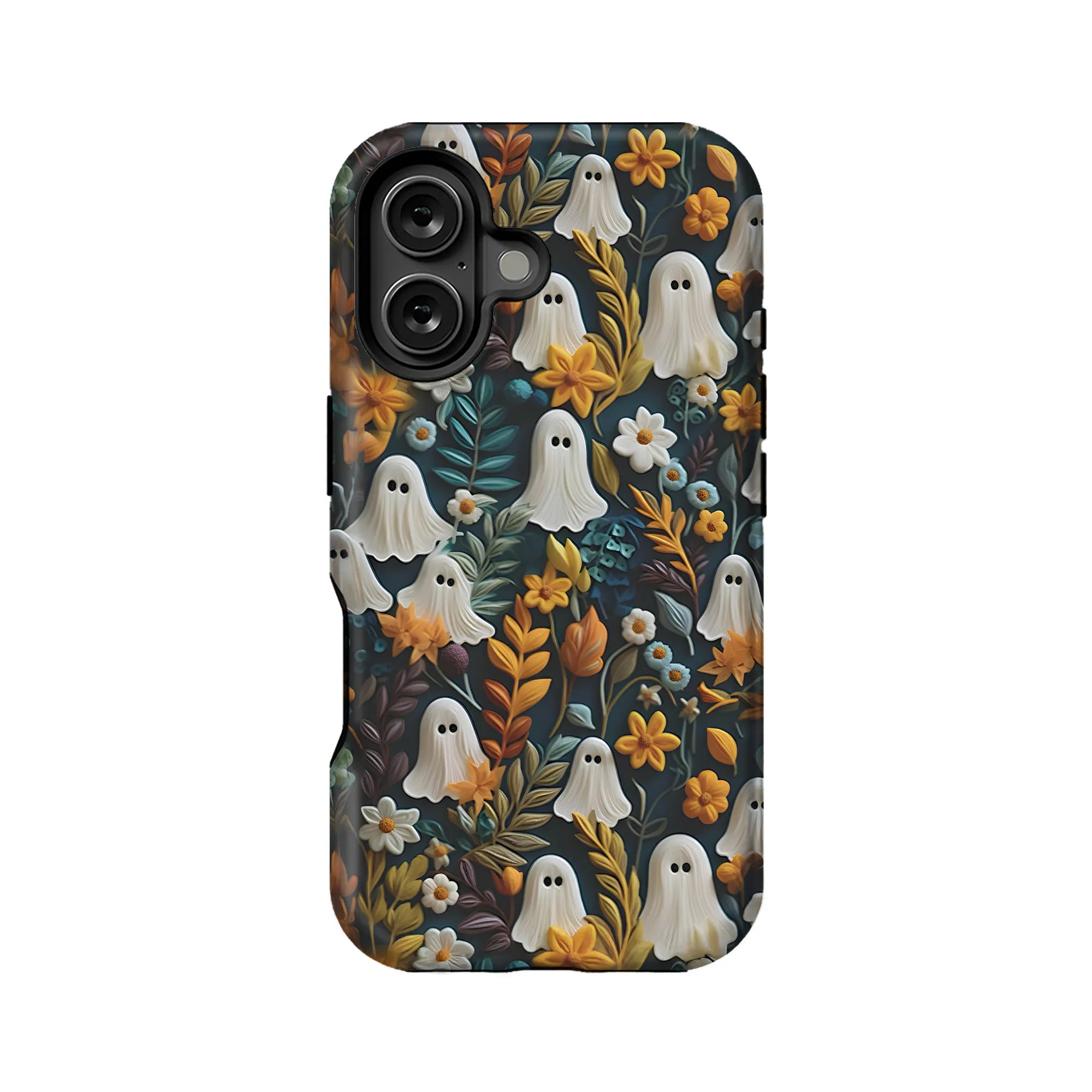 Charming Ghosts TPU+PC IPhone 16 phone case