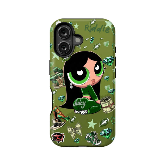 Juicy Cartoon Green Phone Case
