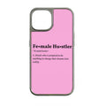Holographic Chrome Female Hustler Phone Case - Inspirational Design