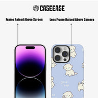 Funda para teléfono con adorable cachorro: diseño de caricatura "Good Boy"