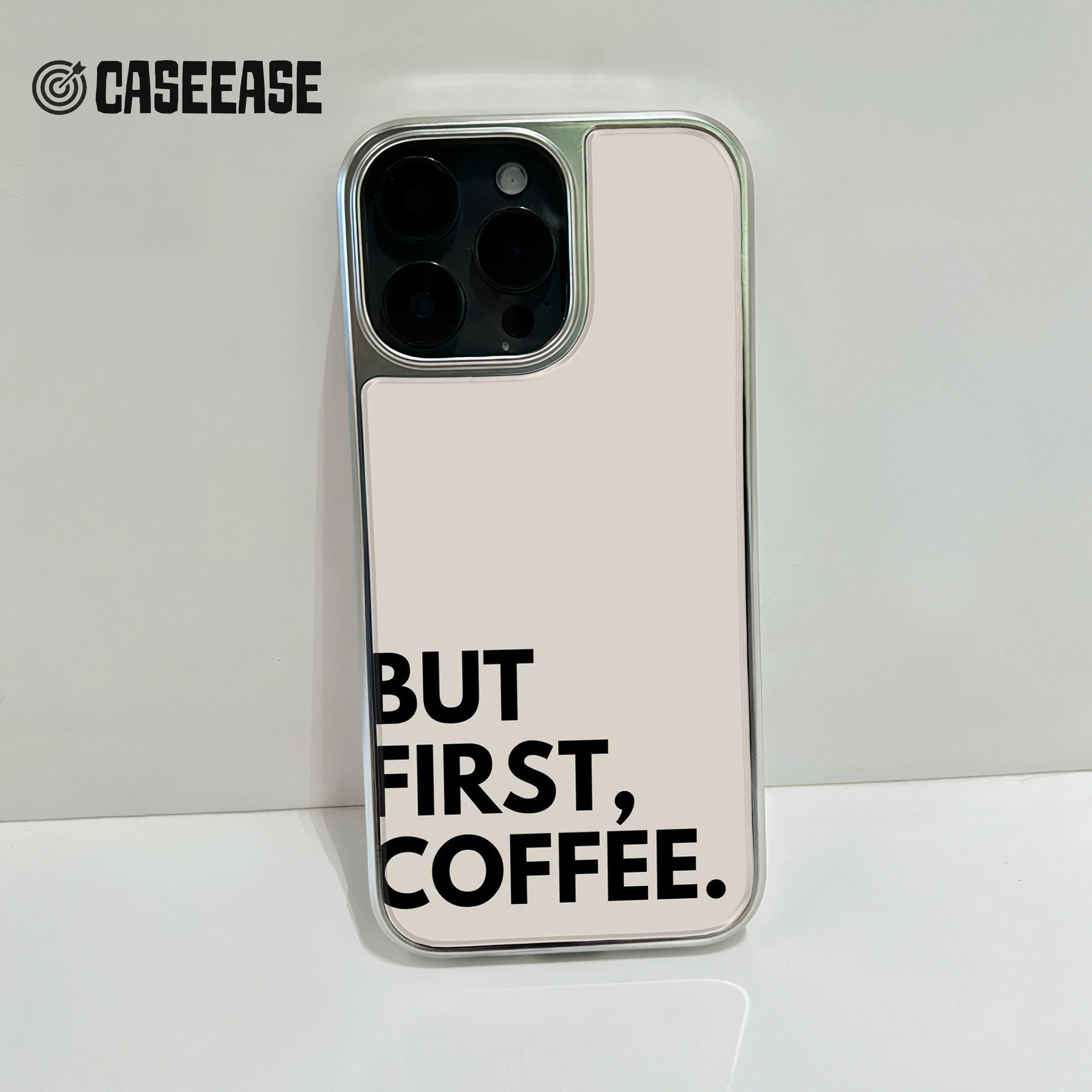 BUT FIRST, COFFEE Phone case