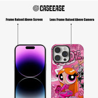 Funda para teléfono rosa Blossom de Las Chicas Superpoderosas