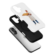 Baker with Fresh Baguettes iPhone Case
