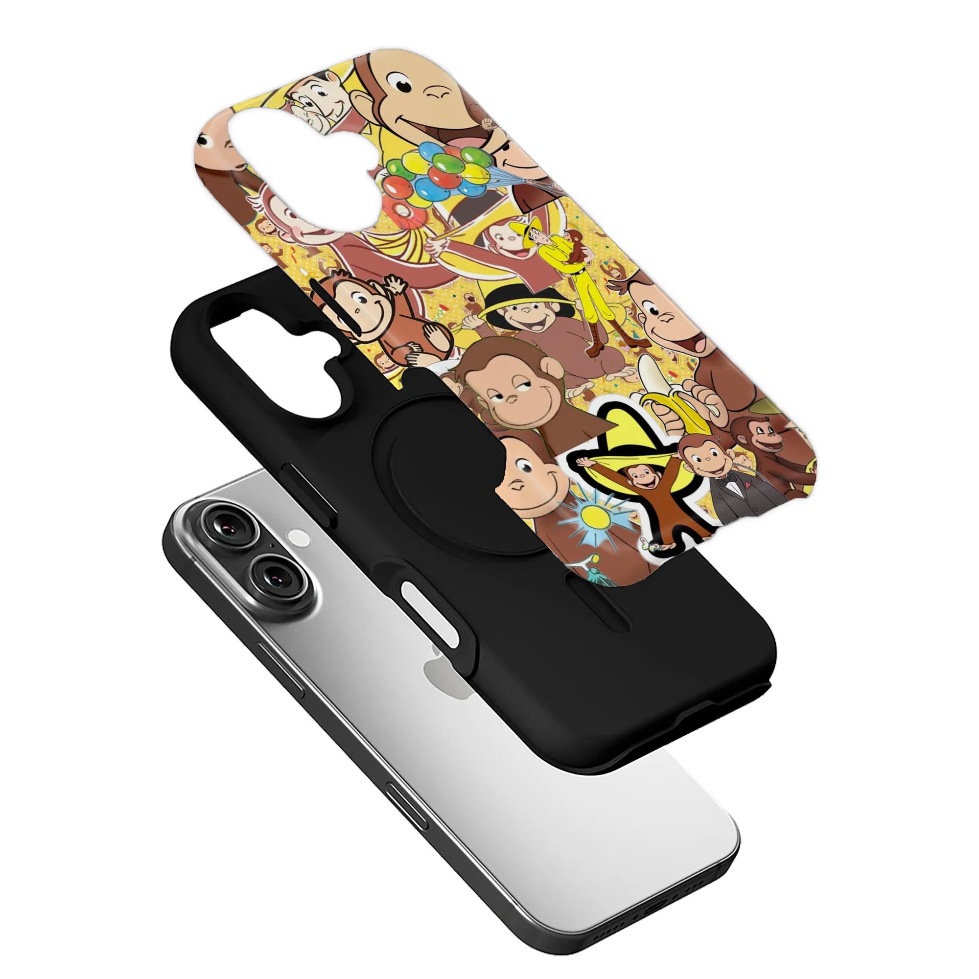 Curious George Fun Cartoon Phone Case