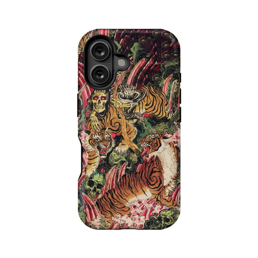 Tiger Skull Aesthetic Phone Case
