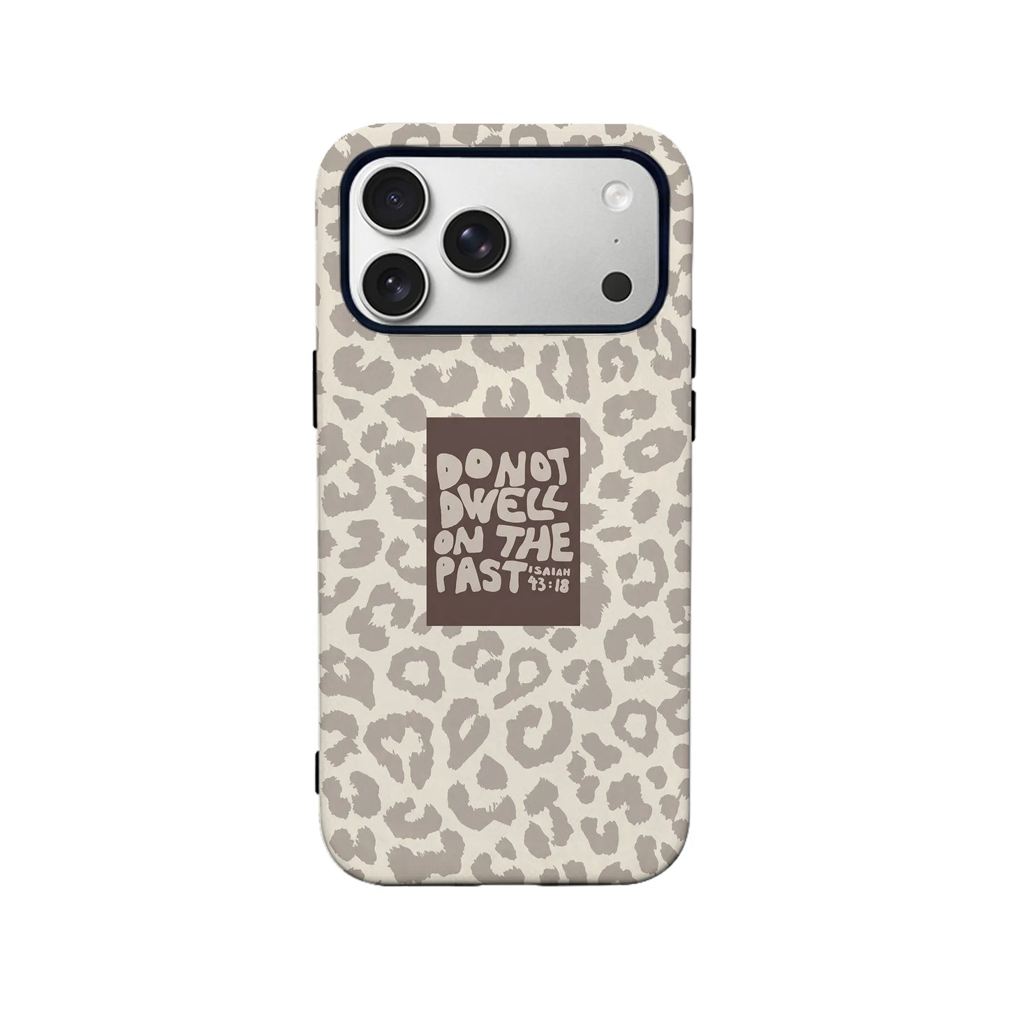Inspirational Leopard Print Phone Case