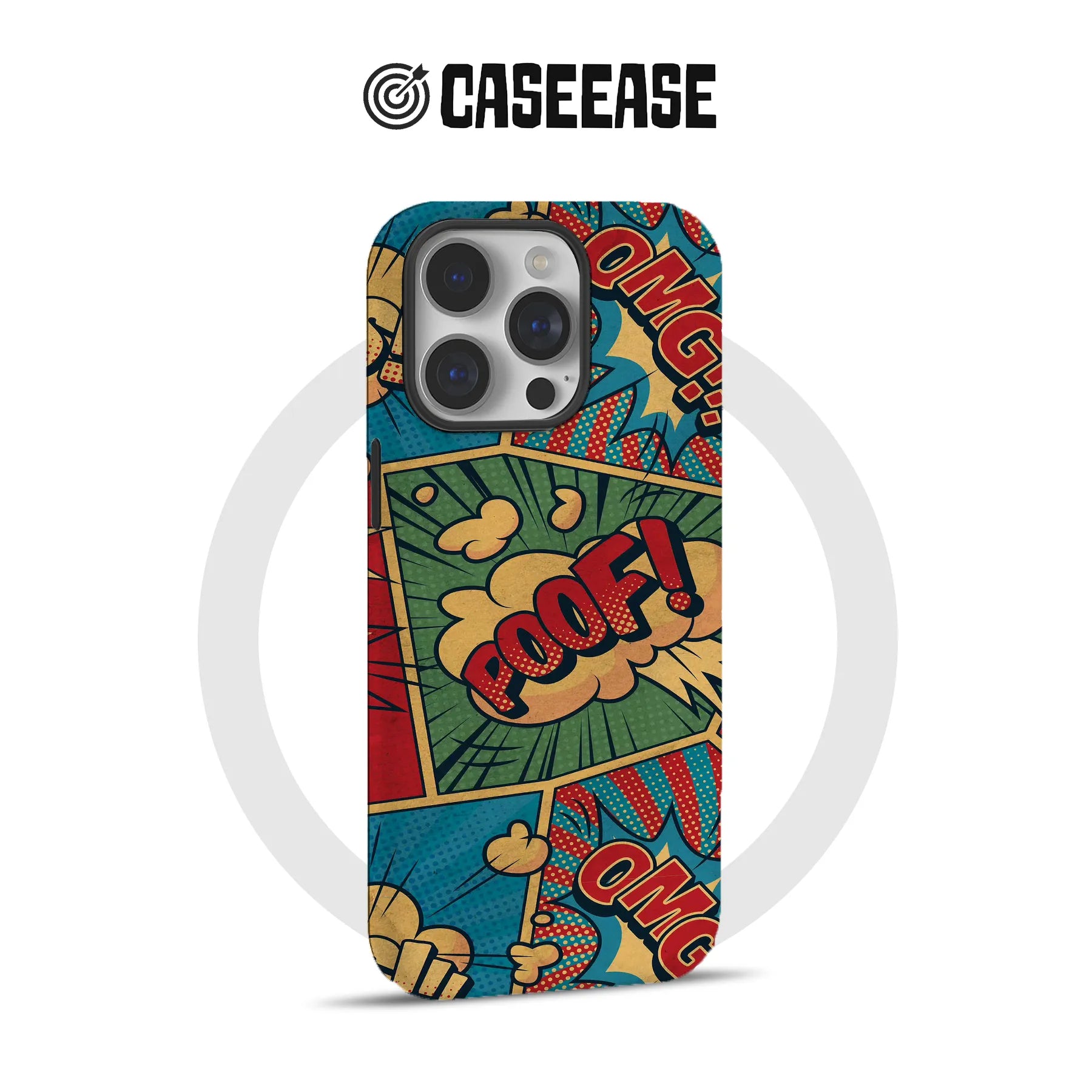 Comic Pop Art Phone Case - POOF! Edition