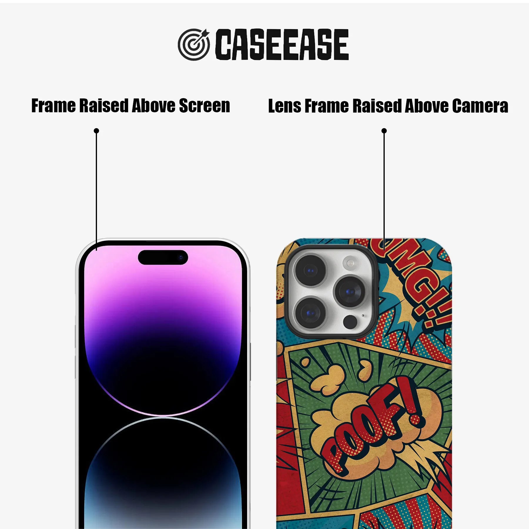 Comic Pop Art Phone Case - POOF! Edition