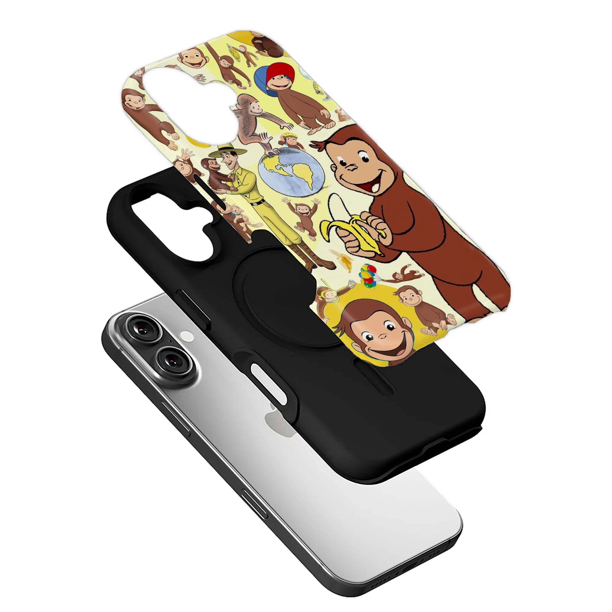 Curious George Cartoon Phone Case