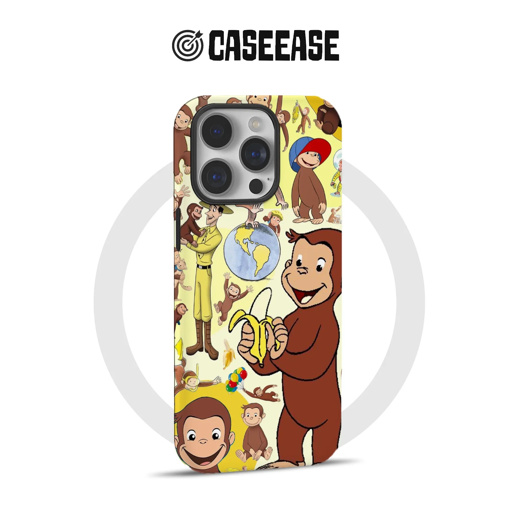 Curious George Cartoon Phone Case