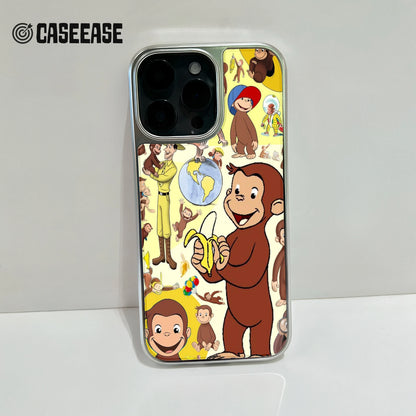 Funda para teléfono divertida de Curious George
