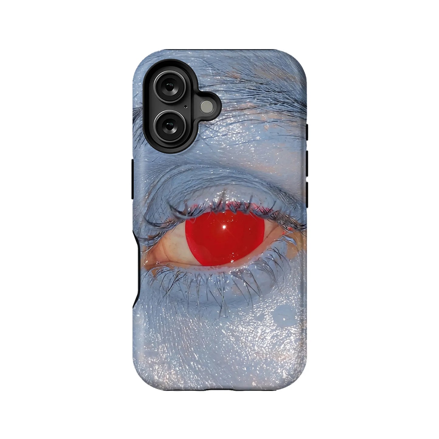 Red-Eye Surreal Phone Case 2025 – Unique Artistic Vision Design