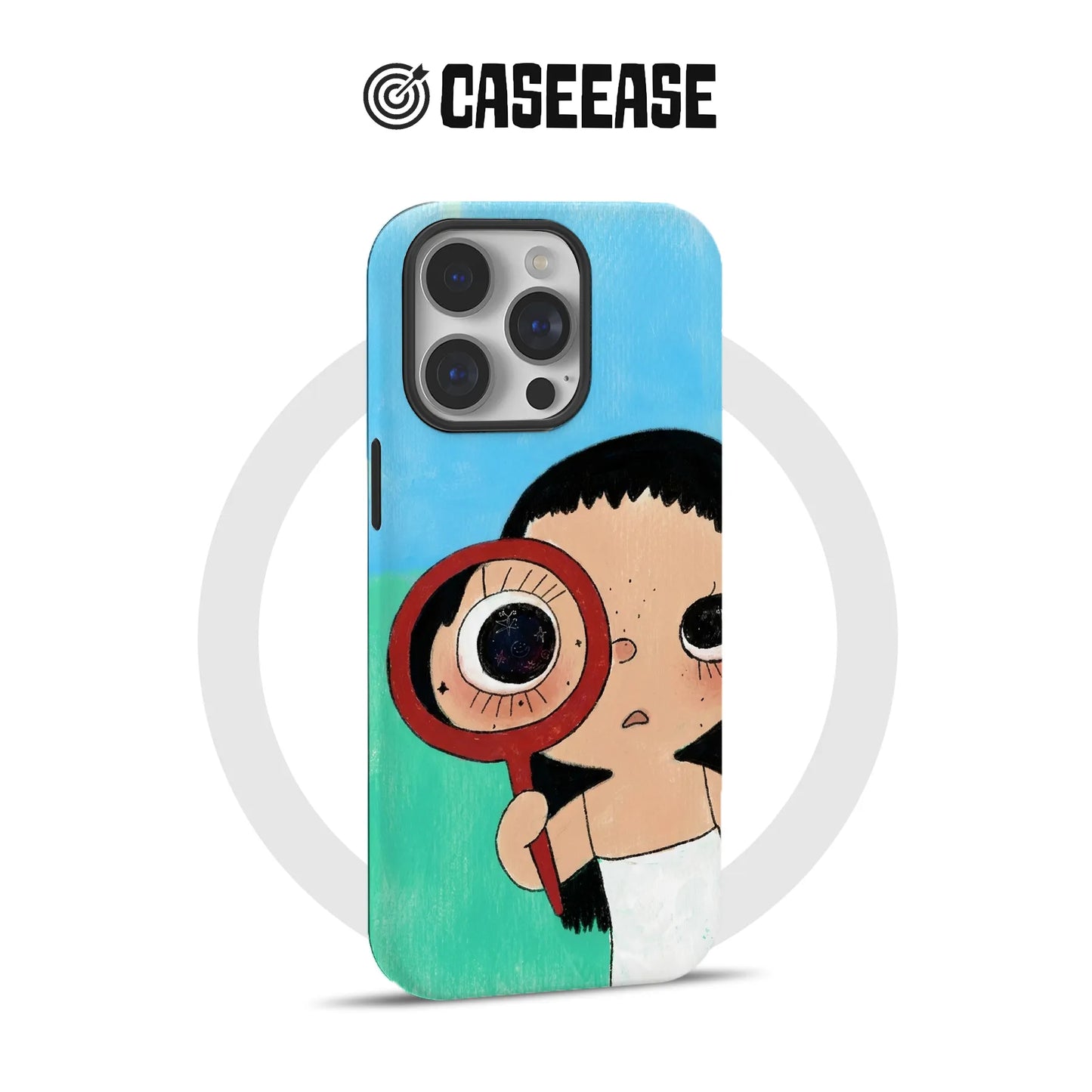 Cute Detective Girl Phone Case