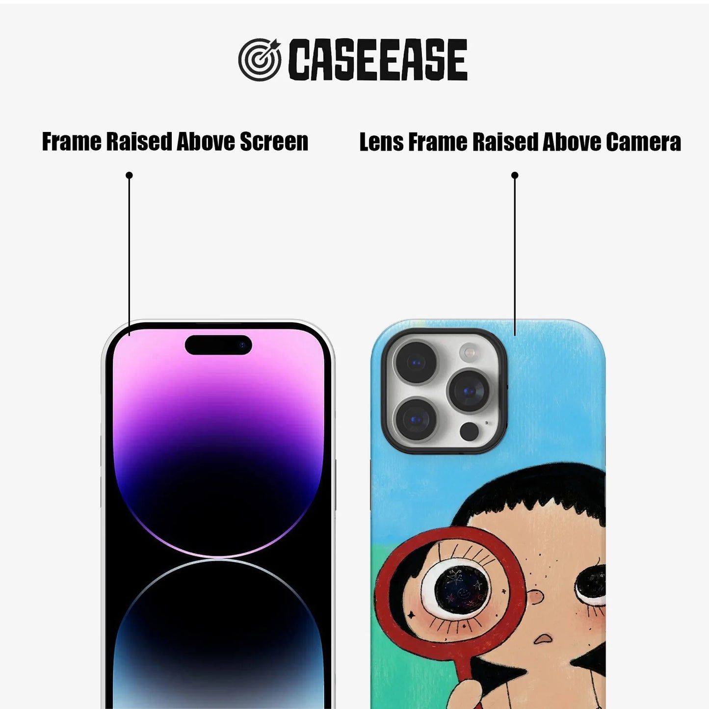 Cute Detective Girl Phone Case