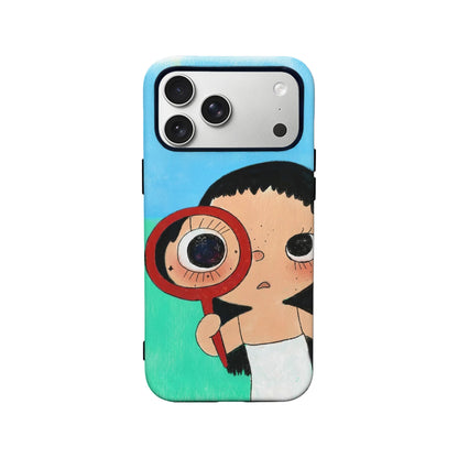 Cute Detective Girl Phone Case