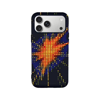 Retro Pop Art Explosion Phone Case – Vibrant Pixel Aesthetic