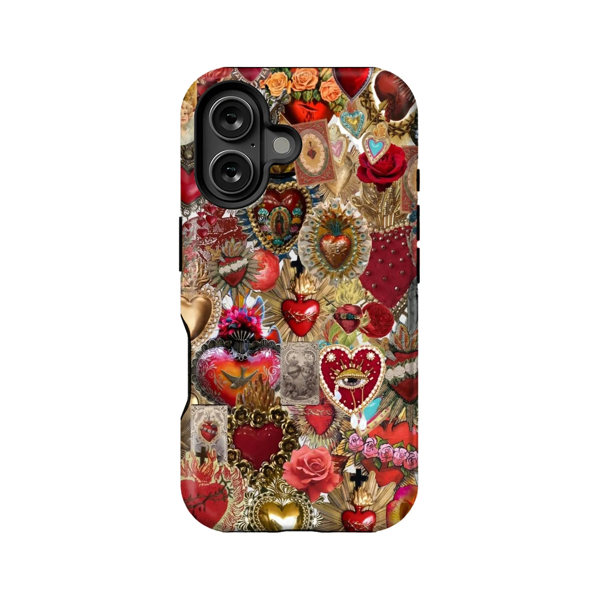 Colorful Hearts Phone Case