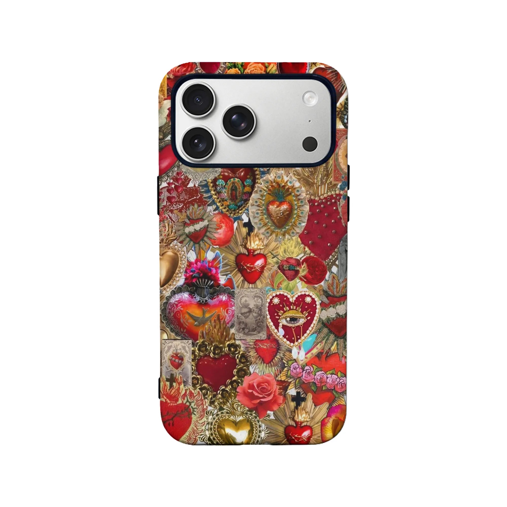 Colorful Hearts Phone Case