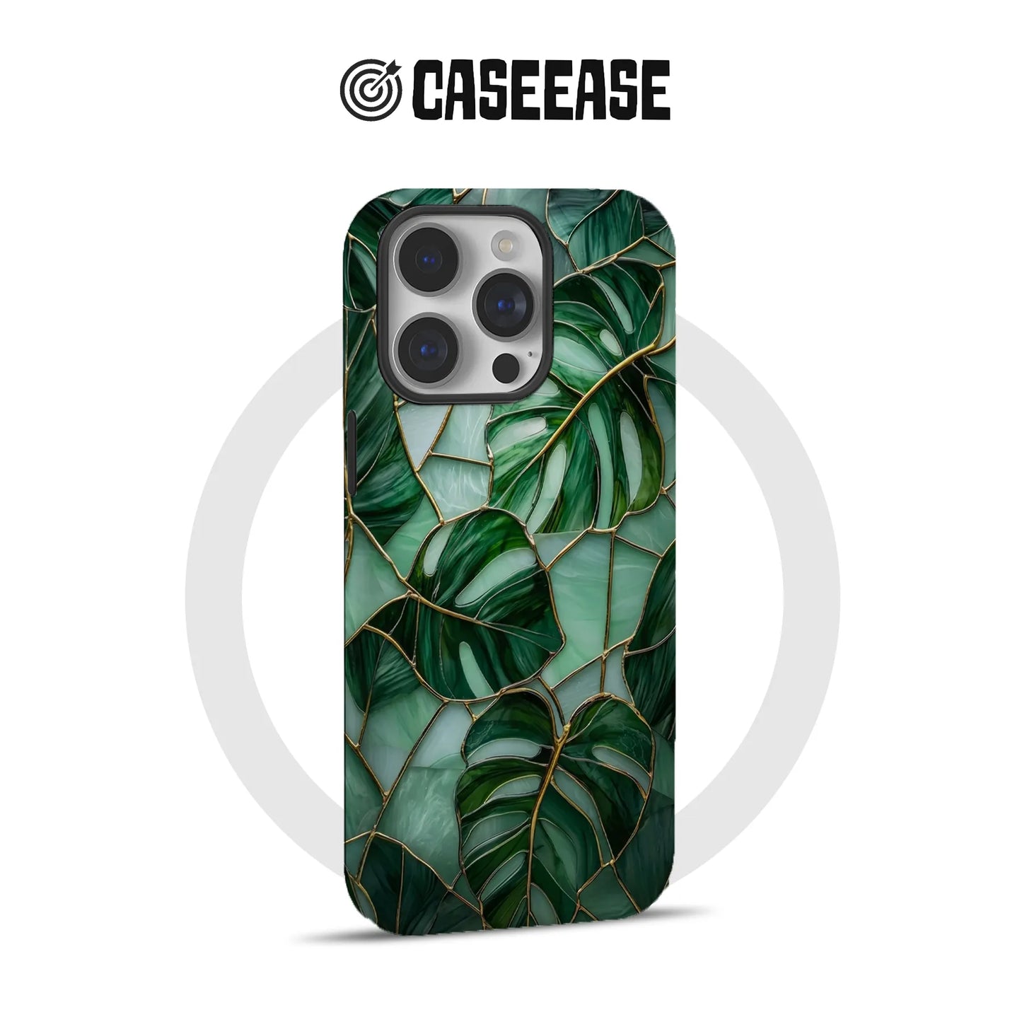 Tropical Leaf Phone Case - Stylish Greenery Design