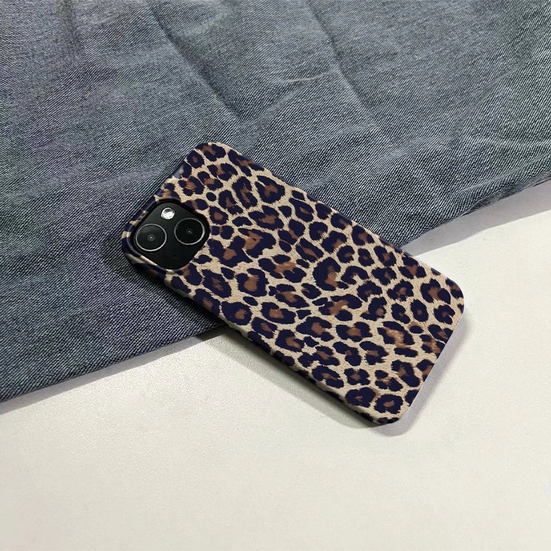Wild Brown Leopard iPhone Case – Bold & Stylish